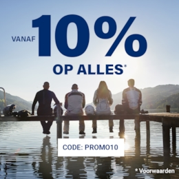 Nu vanaf -10% op ALLES!
